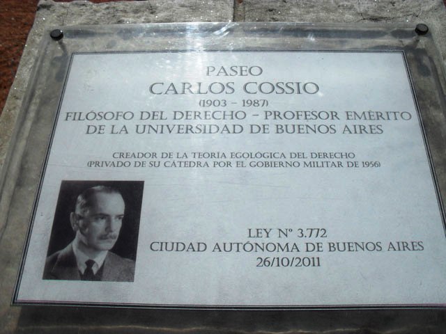 Plazoleta Carlos Cossio
