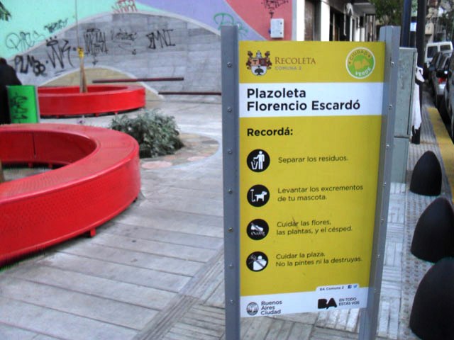 Plazoleta Dr. Florencio Escardo