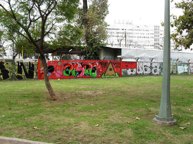 Plaza en Pedro Chutro y Almafuerte