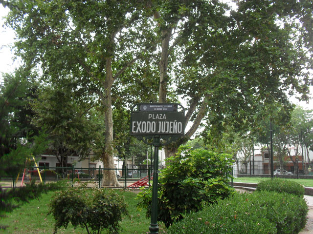Plaza Exodo Jujeño