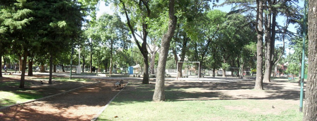 Vista panoramica Plaza Martin Rodriguez