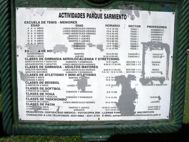 Parque Sarmiento