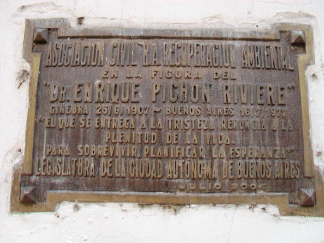 Plazoleta Enrique Pichon Riviere