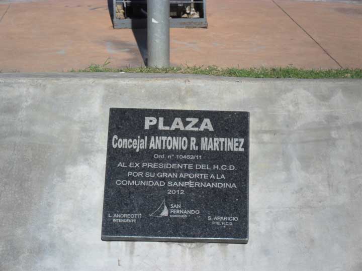 PLAZA CONCEJAL ANTONIO MARTINEZ