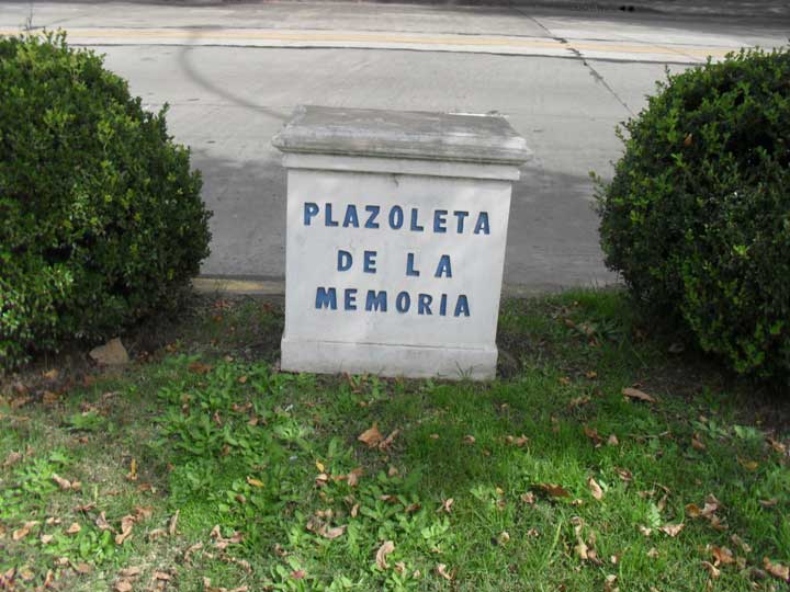 PLAZOLETA DE LA MEMORIA